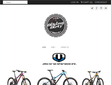 Tablet Screenshot of bikingdirty.com